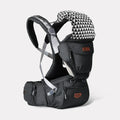 Ergonomic 3-in-1 Baby Carrier with Hipseat - Comfortable Multi-Position Infant Backpack Sling