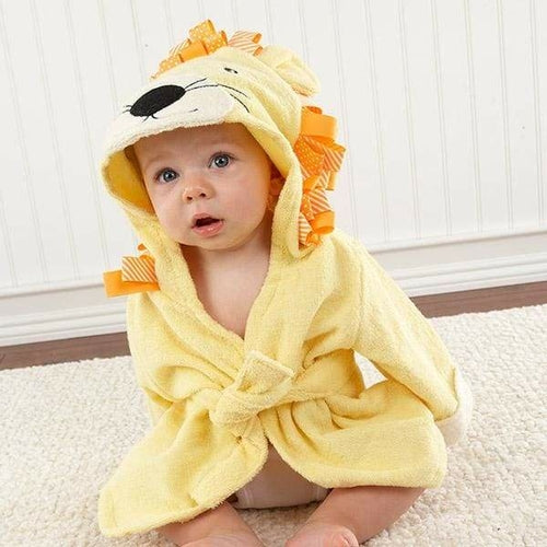 Big Top Bath Time Lion Hooded Spa Robe
