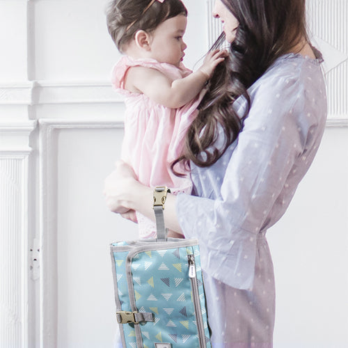 Premium Portable Diaper Changing Pad - Foldable Travel Changing Mat for Newborns