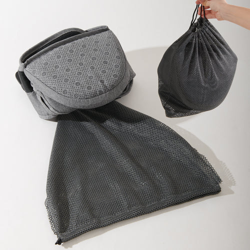 Ergonomic Collapsible Baby Hipseat Carrier - Foldable Waist Stool Organizer for Toddlers