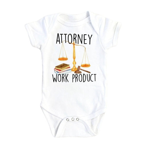 Attorney Work Product" Funny Infant Bodysuit - Cute Unisex Baby Clothes